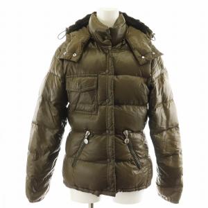 【極美品】MONCLER マウンテンパーカーARGELIA ￼カーキベージュ 極美品】MONCLER マウンテンパーカーARGELIA ￼カーキベージュ