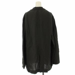 Framework テーラードジャケット シングル リネン 38 チャコールグレー 21-010-220-5030-2-0