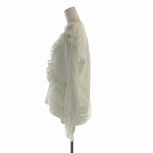 Grace Class スウェット トレーナー プルオーバー フリル 長袖 36 白 ホワイト 28142063 /RO