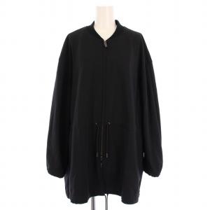STRETCH CANVAS LINDRAYIA B ノーカラージャケット ボタンレス