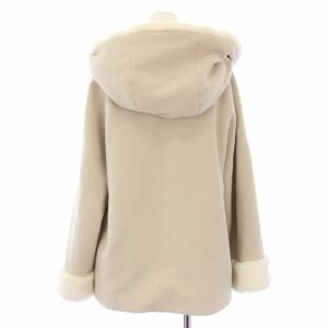 M'S GRACY ボンバーヒートコート ジャケット ジップアップ 42 ベージュ SW-729531 /TK