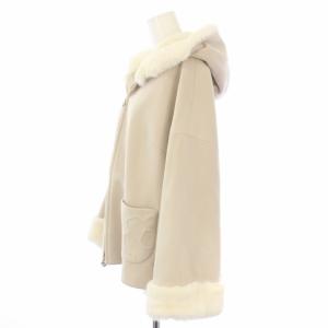 M'S GRACY ボンバーヒートコート ジャケット ジップアップ 42 ベージュ SW-729531 /TK