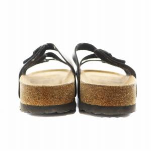 BIRKENSTOCK フロリダ FLORIDA サンダル レザー 24.0cm 黒 ブラック /AN20