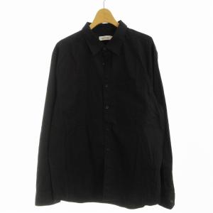 カジュアルシャツ 長袖 M 黒 ブラック 36543 /EE