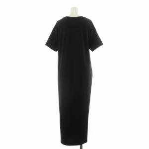 THE NORTH FACE ショートスリーブワンピースクルー ロング 半袖 L ブラック NTW32239 /NQ