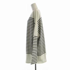 JOURNAL STANDARD カットソー ボーダー ボートネック 長袖 M 紺 ネイビー 白 ホワイト 21-070-400-7250-1-0