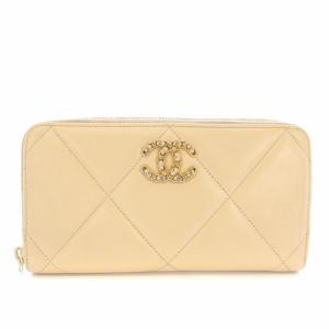 CHANEL - 正規品 シャネル レザー 折り財布 Wホック ココマーク
