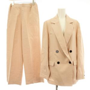 23SS ダブルブレストジャケット パンツ A0331FJ142 A0331FP438 セットアップ 上下
