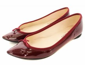 BRIGITTE Patent leather ブリジット バレエシューズ エナメル ポインテッドトゥ