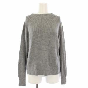 リブニット セーター 長袖 38 グレー 531-6270108 /TK
