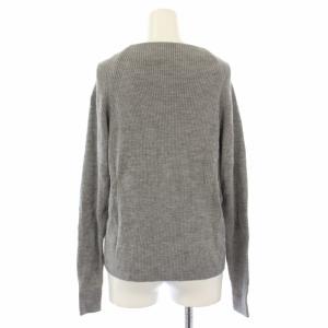 ADORE リブニット セーター 長袖 38 グレー 531-6270108 /TK