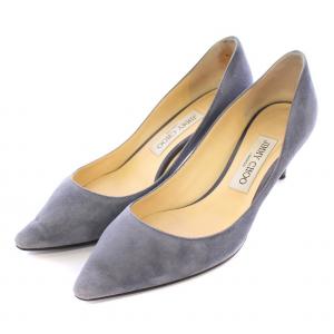 ROMY 60 ロミー60 パンプス ポインテッドトゥ ハイヒール スエード 37 紺 ネイビー /BB