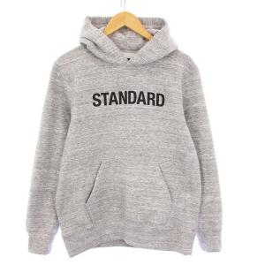 STANDARD HOODIE スタンダードフーディ プルオーバーパーカー スウェット 長袖 裏起毛 M