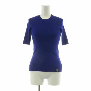 半袖ニット カットソー F ブルー 522232600501 /NQ