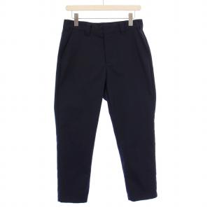 ORANGE LABEL ゴルフウェア ストレッチワイドパンツ スラックス ジップフライ ロゴ 刺繍 S