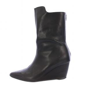 curved line pointed boots カーブラインポインテッドブーツ ミドルブーツ ショート