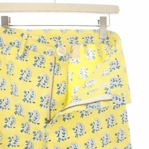 Ron Herman SZ Blockprints DISCO EAST ディスコパンツ ワークパンツ 総柄 XS イエロー