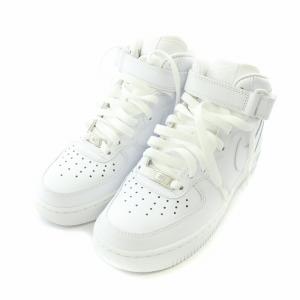 NIKE Air Force1 07 Mid White/White