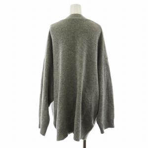 EVERYDAY I LIKE 21AW Big Cardigan カーディガン ウール カシミヤ混 グレー 21080500821030
