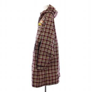 GUCCI 18SS Embellished Plaid Coat マルチカラー