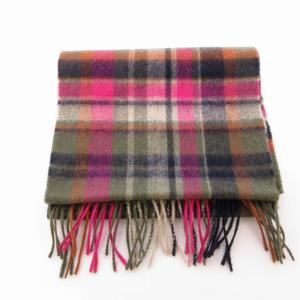 マフラー チェック マルチカラー /EE