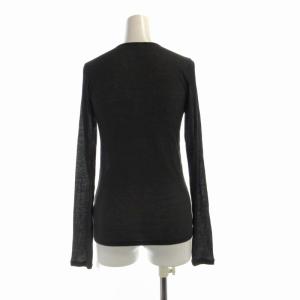 Plage タグ付き 22AW RibSheerロンT Tシャツ カットソー 長袖 F グレー 22-070-922-1100-4-0