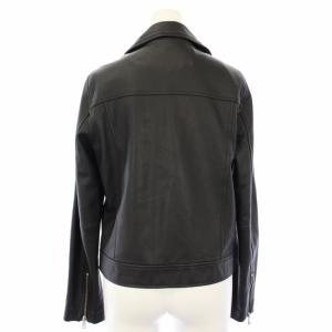 UNITED TOKYO UNITEDTOKYO ダブルレザージャケット ライダース ラムレザー 羊革 アウター 2 黒 507352003 /TK