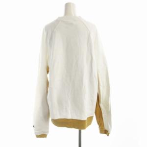 FRAY I.D チャンピオン champion スウェット トレーナー プルオーバー 長袖 M 白 ホワイト キャメル