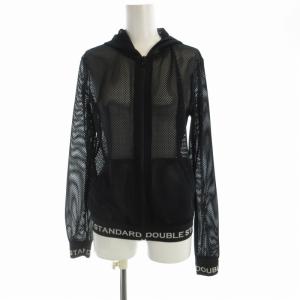 ジップアップパーカー メッシュ フーディー 36 黒 ブラック 2508-020-183 /RO