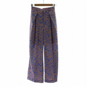 21SS SHAPELY HIGH WAIST PANTS ワイドパンツ ベルト付き S