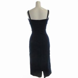 D&G デニムキャミワンピース ひざ丈 24/39 インディゴ /RO