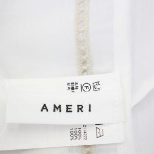 Ameri VINTAGE EMBROIDERY VINTAGE APRON BLOUSE 01210430580 つけ襟のみ 花柄