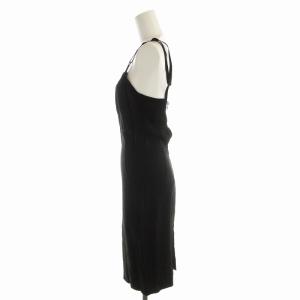 D&G キャミワンピ ワンピース ひざ丈 38 黒 ブラック /EE