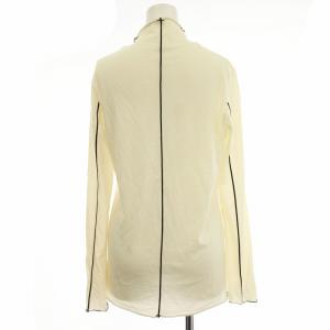 ADORE 23AW ウールジャージー 531-3260930 ハイネック カットソー 長袖 38 白 オフホワイト