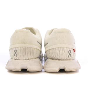 ON Cloud5 クラウド5 ランニングシューズ ジョギング ローカット 厚底 ロゴ US7 24cm 白