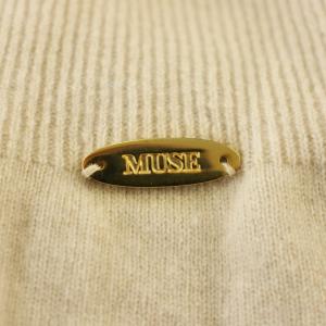 MUSE de Deuxieme Classe ウール ニットワンピース 19-080-500-4110 ロング 長袖 ワンピース F ベージュ /G