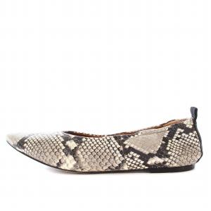 JOSEPH JO31004A PYTHON POINTED パイソン柄 バレエシューズ ポインテッドトゥ フラット