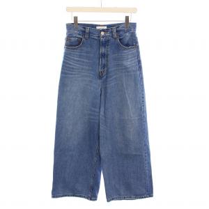 ルーズフィットバギーデニムパンツ ジーンズ ワイド 0 ブルー 09WFP241001 /YM