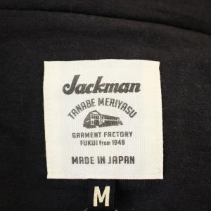 Jackman スーツ セットアップ JM8010 スウェット素材 ジャケット パンツ M チャコールグレー /G
