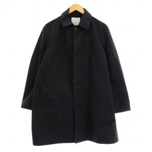 CINE&TRAVEL HV11750 ステンカラーコート ポリエステル混 コート S ネイビー 紺 /G