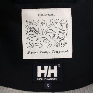 HELLY HANSEN CINE&TRAVEL HV11750 ステンカラーコート ポリエステル混 コート S ネイビー 紺 /G