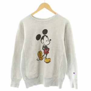 ×Disney WINNIE THE POOH ミッキー スウェット M グレー