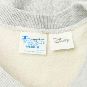 Champion ×Disney WINNIE THE POOH ミッキー スウェット M グレー