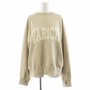 23AW ジャガードロゴSWEATニット セーター 長袖 ベージュ 23080220718240 /AN23