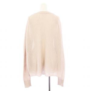 AP STUDIO 24SS ヘーゼルプルオーバーニット セーター 長袖 リネン ピンクベージュ 24080586503010