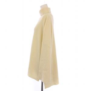 AP STUDIO セントオブ SCENTOF ニット セーター 長袖 タートルネック リブ ウール カシミヤ F 白 21080586319030