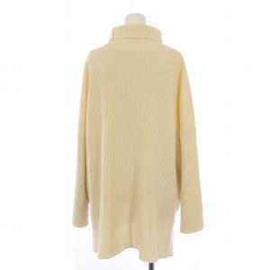 AP STUDIO セントオブ SCENTOF ニット セーター 長袖 タートルネック リブ ウール カシミヤ F 白 21080586319030