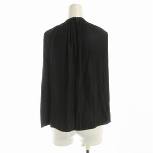 VERMEIL par iena シャツ ブラウス ノースリーブ 1 黒 ブラック M-8578 /EE