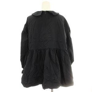 yori フラットカラーティアード ブラウス YR21-23012SP シャツ ブラウス 長袖 F ネイビー 濃紺