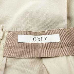 FOXEY 21年製 Parasol Flare スカート シルク 40